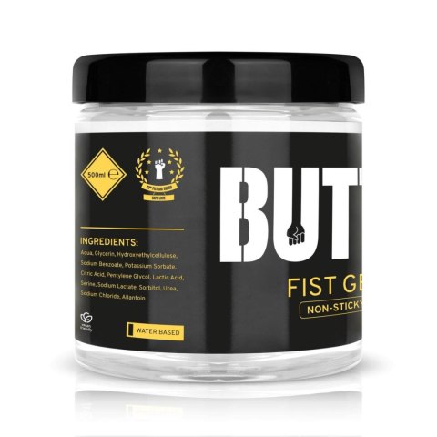 BUTTR - Transparent Fisting Gel non-sticky - 500 ml Buttr