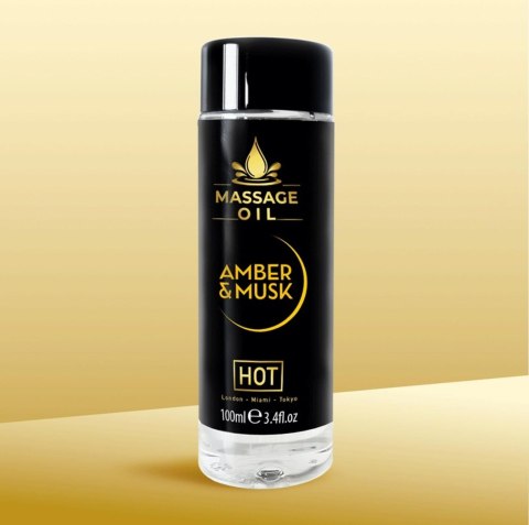 HOT Massage Oil amber & musk 100 ml Hot