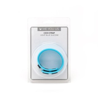 Me You Us Light Blue Silicone Cock Strap ABS - Intimate Distribution (dystrybutor)