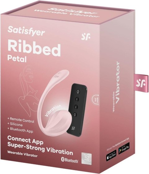 Ribbed Petal rose Connect App Satisfyer