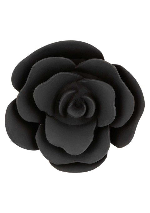 Small Rose Anal Plug Black Calexotics