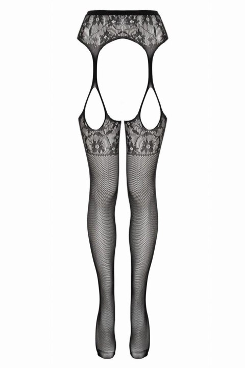 Suspender pantyhose Sulita - Black Christine