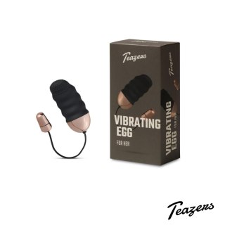 Teazers Ribbed Vibrating Egg With Remote Control Teazers