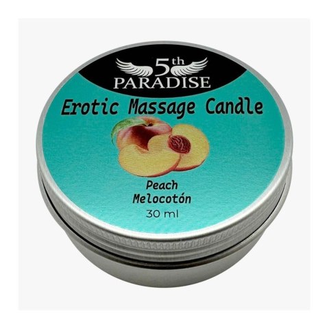 Erotic Massage Candle Peach 30ml 5TH PARADISE - Boys of Toys Sp. z o.o.