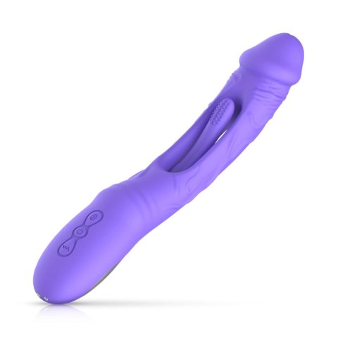 Good Vibes Only - Flax Vibrating Dildo with G-Spot Stimulator Good Vibes Only