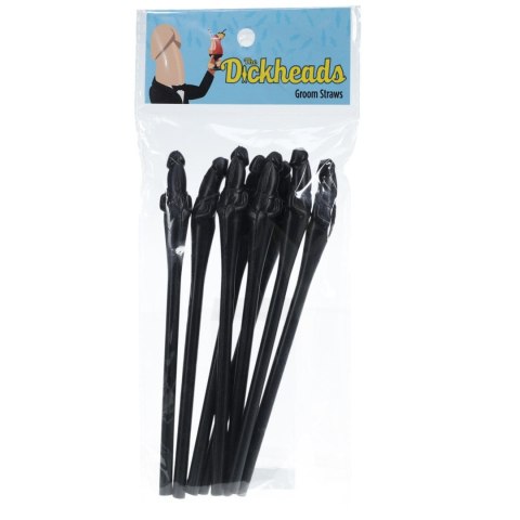 Groom Straws - Black S-Line