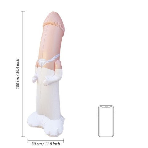 Inflatable Bride Bop Bag - Flesh S-Line