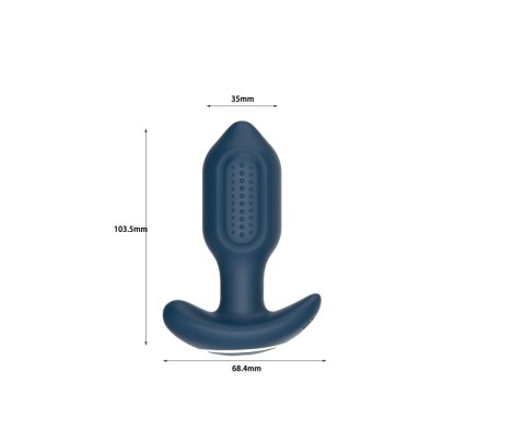 Victoria - Vibrating Anal Plug, remote control B - Series Lyla