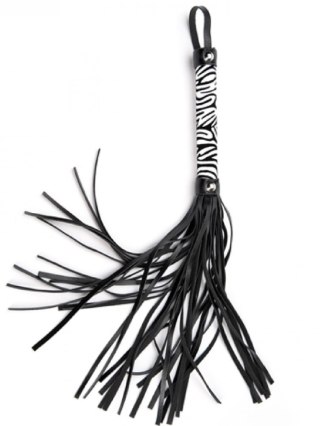 White Small Leopard Flogger Argus