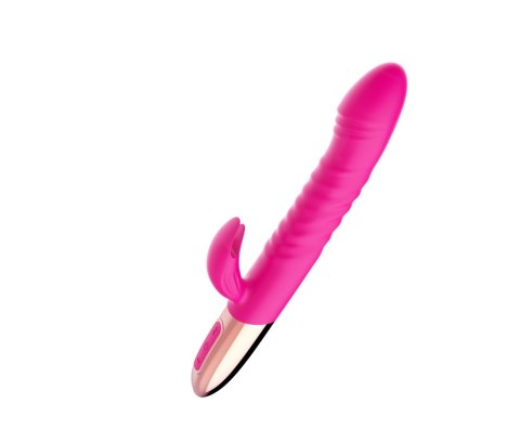 Wibrator - Rechargeable Thrusting Vibrator USB 10 Functions - Heating B - Series Magic