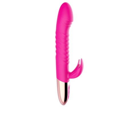 Wibrator - Rechargeable Thrusting Vibrator USB 10 Functions - Heating B - Series Magic