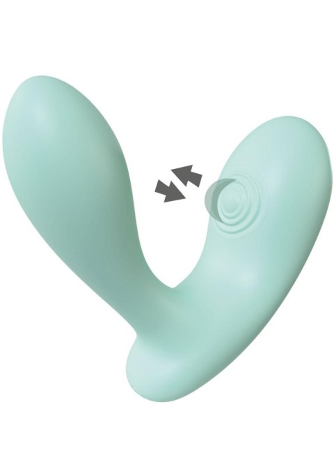 DuoVibe II Tapping Vibrator Mint XOCOON