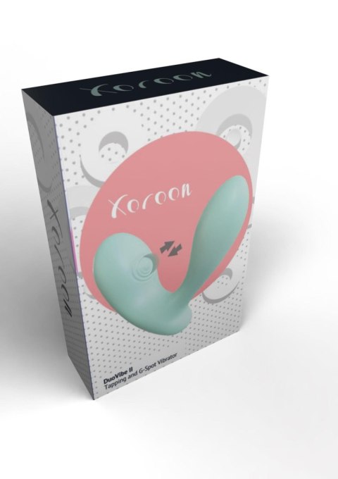 DuoVibe II Tapping Vibrator Mint XOCOON