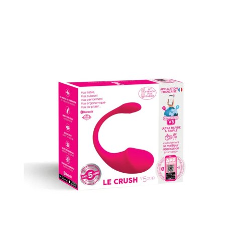 Le Crush Fushia - App controlled Clara Morgane