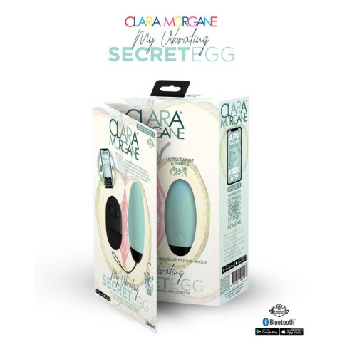 My Vibrating Secret EGG Turquoise - App controlled Clara Morgane