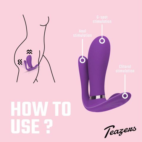 Purple Pleaser Vibrator Teazers