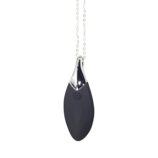 Vibrating necklace Liberty Leaf Black Liberty