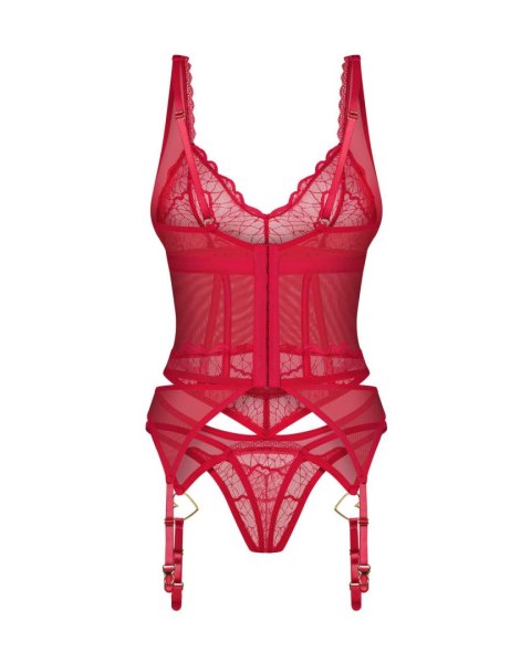 Cupide Desir gorset i stringi L/XL Obsessive