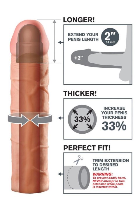 FANTASY X-TENSIONS PERFECT 2 INCH EXTENSION LIGHT Pipedream