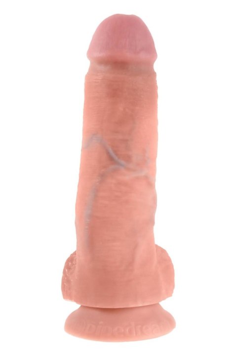 KING COCK 8 INCH COCK WITH BALLS LIGHT Pipedream