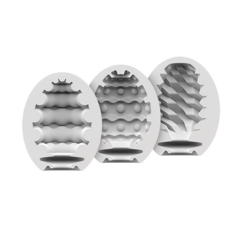 Masturbator Egg 3er Set Riffle,Bubble,Fierce Satisfyer