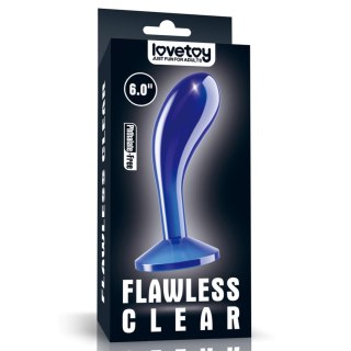 6.0'' Flawless Clear 
Prostate Plug Lovetoy