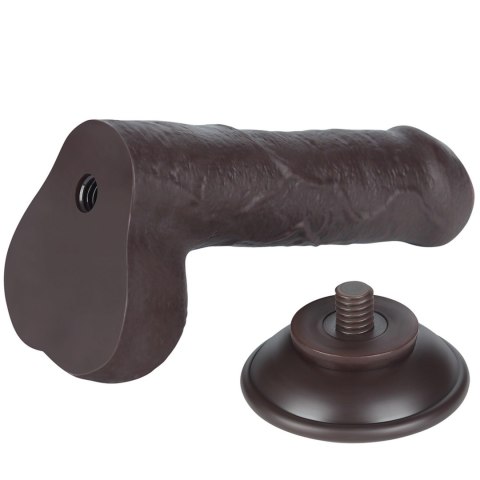 7'' Sliding Skin Dual Layer Dong Black Lovetoy