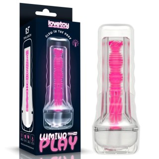 8.5'' Lumino Play Masturbator - Pink Glow Lovetoy