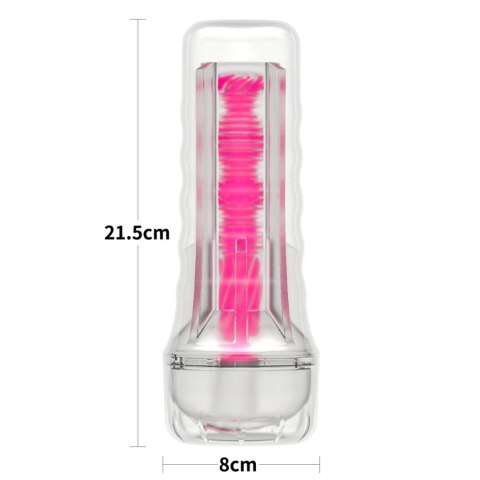 8.5'' Lumino Play Masturbator - Pink Glow Lovetoy