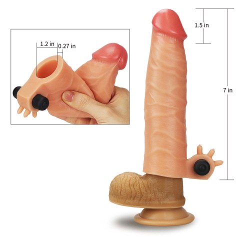 Add 1.5" Vibrating
Silicone Extender Lovetoy