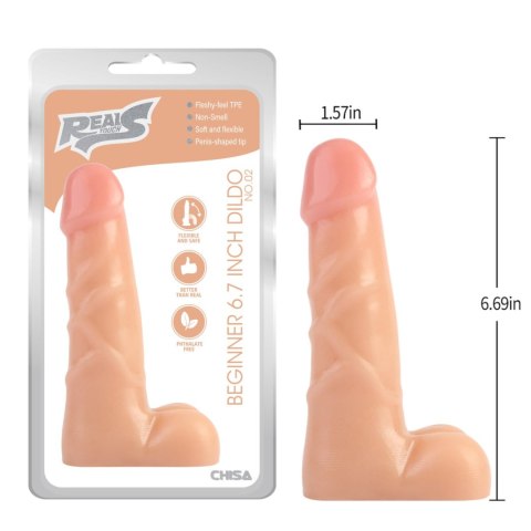 Beginner 6.7 Inch Dildo NO.02 Real Touch S