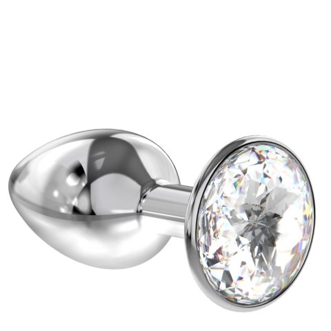 Enlarged Anal Plug Diamond Clear Sparkle XL Lola games Diamond