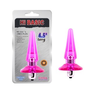 NICOLE'S Vibra Plug-Pink HI-Basic