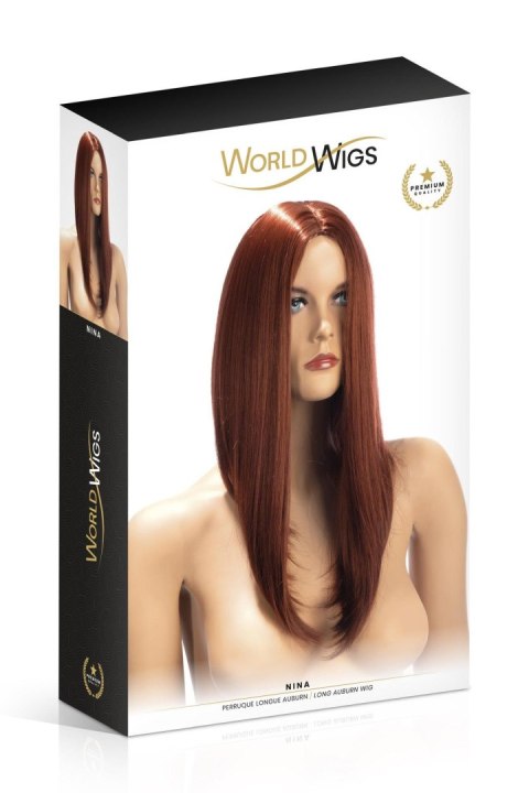 PERRUQUE NINA CARRE LONG AUBUR WORLD WIGS