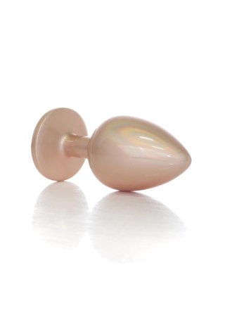 Plug-Jewellery Pearl Gold PLUG- Clear L B - Series HeavyFun