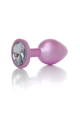 Plug-Jewellery Pearl Pink PLUG- Clear M B - Series HeavyFun