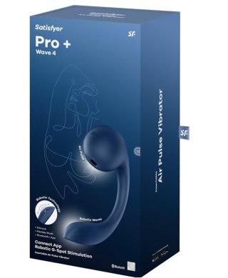 Pro+ Wave 4 Connect App dark blue Satisfyer - Triple A Marketing GmbH