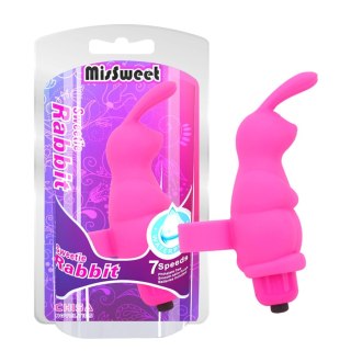 Sweetie Rabbit finger vibrator pink Missweet