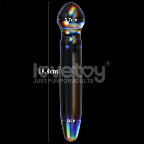 Twilight Gleam Glass Dildo Lovetoy