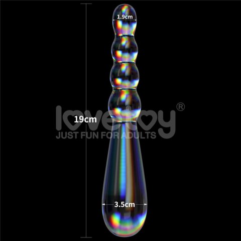 Twilight Gleam Glass Dildo Lovetoy