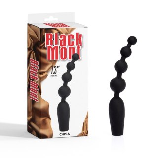 Vibrating Anal Bumpy Bead Black Mont