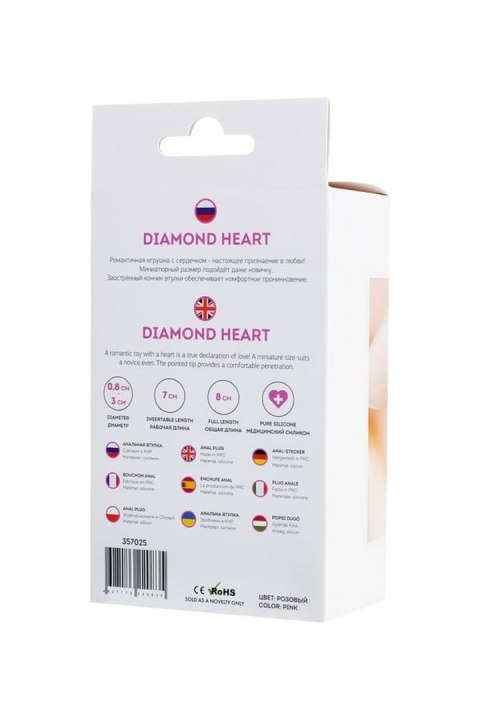 Anal Plug Diamond Heart ToDo by TOYFA