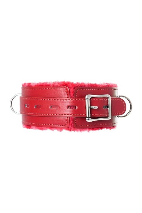 Anonymo collar, PU leather, red Toyfa