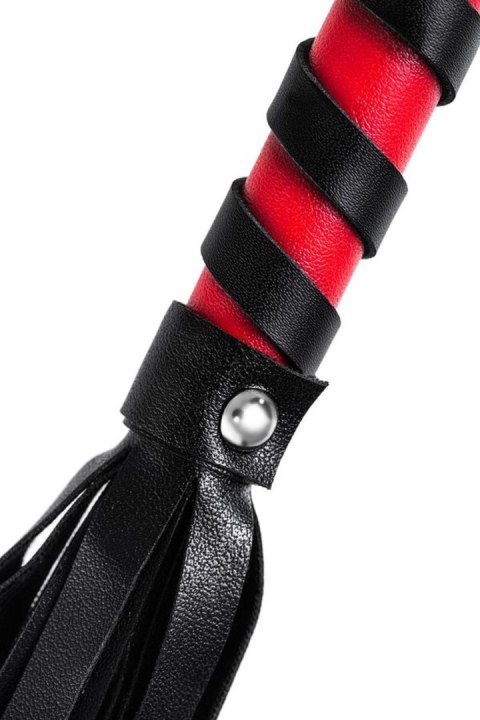 Anonymo flogger, PU leather, black, 45 cm Anonymo by TOYFA