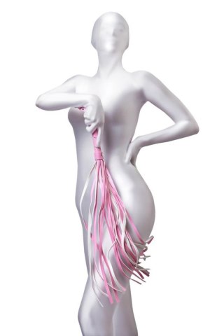 Anonymo flogger, PU leather, pink, 64 cm Anonymo by TOYFA