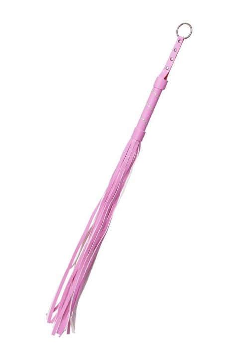 Anonymo flogger, PU leather, pink, 64 cm Anonymo by TOYFA