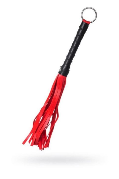 Anonymo flogger, PU leather, red, 28 cm Anonymo by TOYFA