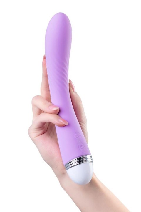 Flovetta by Toyfa HYACINTH vibrator, silicone, purple, 21.5 cm Flovetta