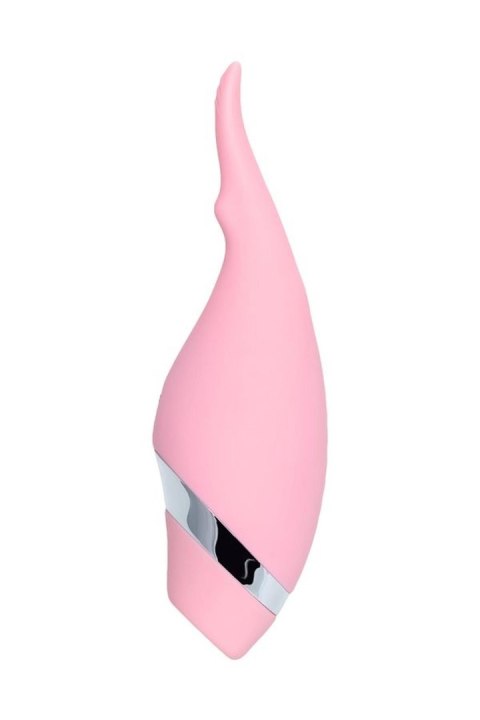 Multifunctional erogenous zone stimulator Flovetta by Toyfa DAHLIA, silicone, pink, 14 cm Toyfa