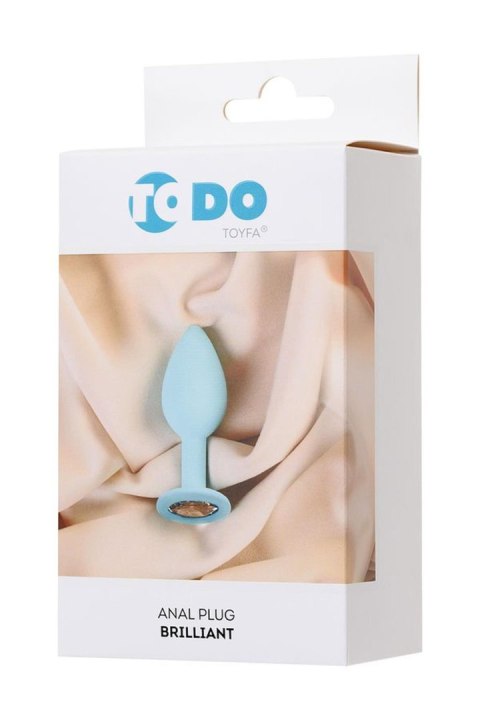 ToDo Brilliant Blue Anal Plug ToDo by TOYFA